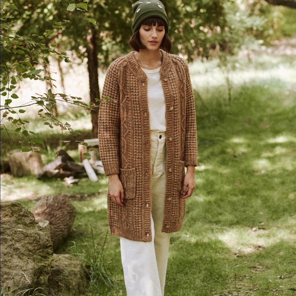 The Great Long Cable Cardigan